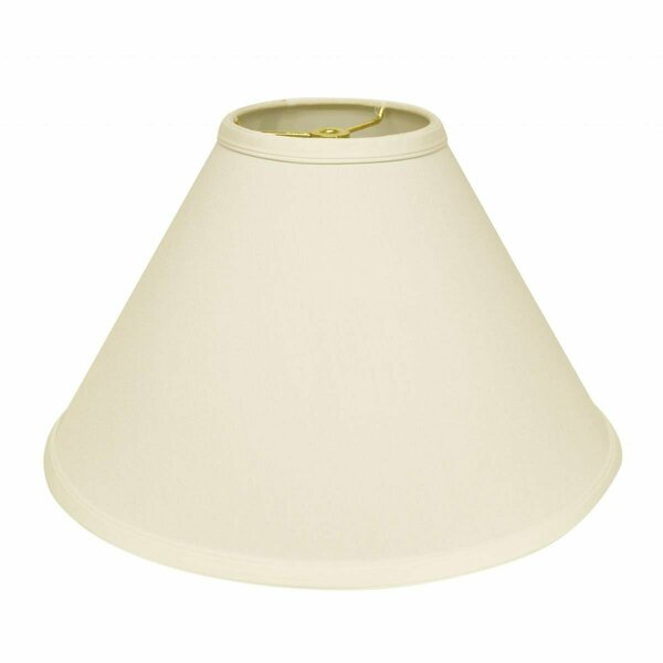 Estallar 13 in. Ivory Deep Cone No Slub Lampshade, Egg ES3096030